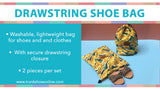 Drawstring Shoe Bag